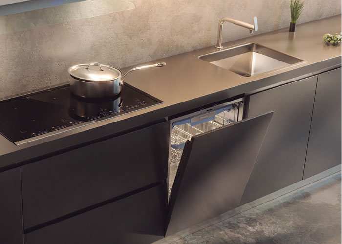 lavavajillas integrados para mueble de cocina bajo o alto de Pando